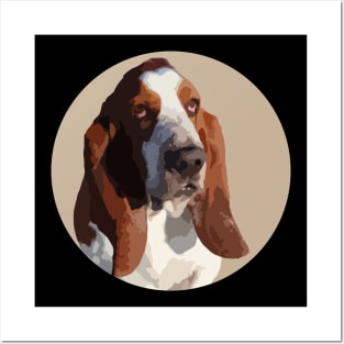 Basset Hound Posters and Art